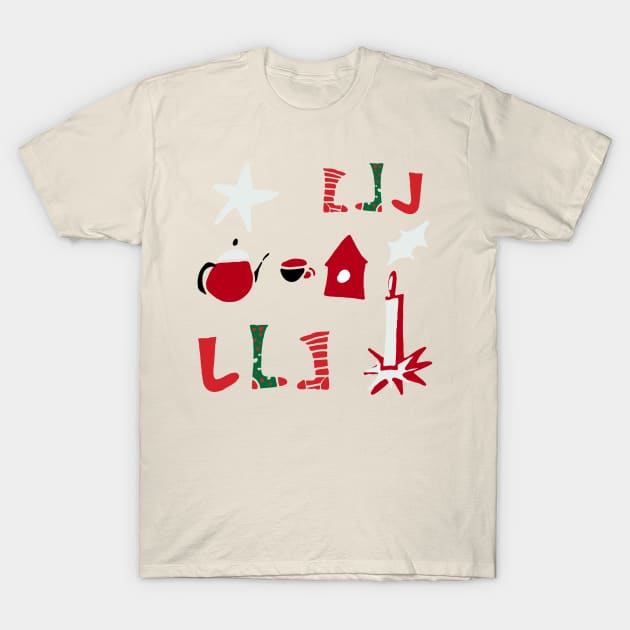 Christmas Cheers T-Shirt by bruxamagica